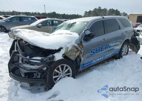 2021 Dodge Durango Pursuit Awd from USA, damaged, VIN 1C4SDJFT9MC764390